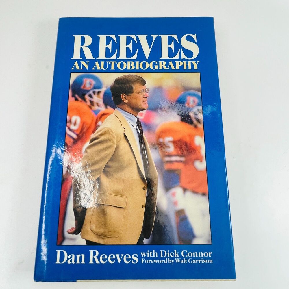An Autobiography Dan Reeves Signed 1988 First Printing Bonus Books Dan Connor